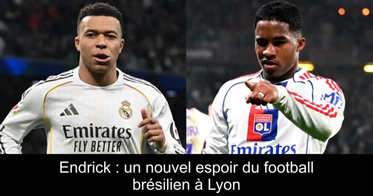 Endrick : un nouvel espoir du football brésilien à Lyon