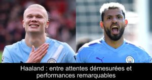 Haaland : entre attentes démesurées et performances remarquables