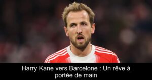 Harry Kane vers Barcelone : Un rêve à portée de main