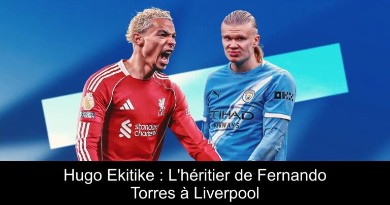 Hugo Ekitike : L'héritier de Fernando Torres à Liverpool