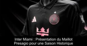 Inter Miami : Présentation du Maillot Presagio pour une Saison Historique