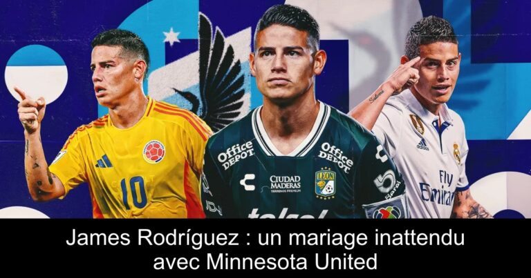 James Rodríguez : un mariage inattendu avec Minnesota United