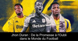Jhon Duran : De la Promesse à l&rsquo;Oubli dans le Monde du Football