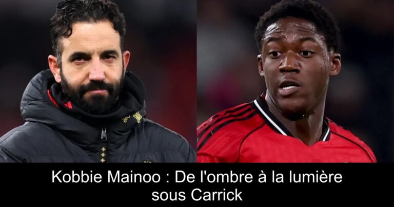 Kobbie Mainoo : De l'ombre à la lumière sous Carrick