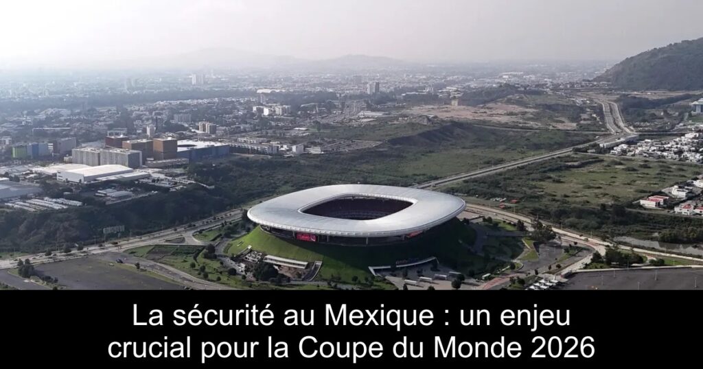 La sécurité au Mexique : un enjeu crucial pour la Coupe du Monde 2026