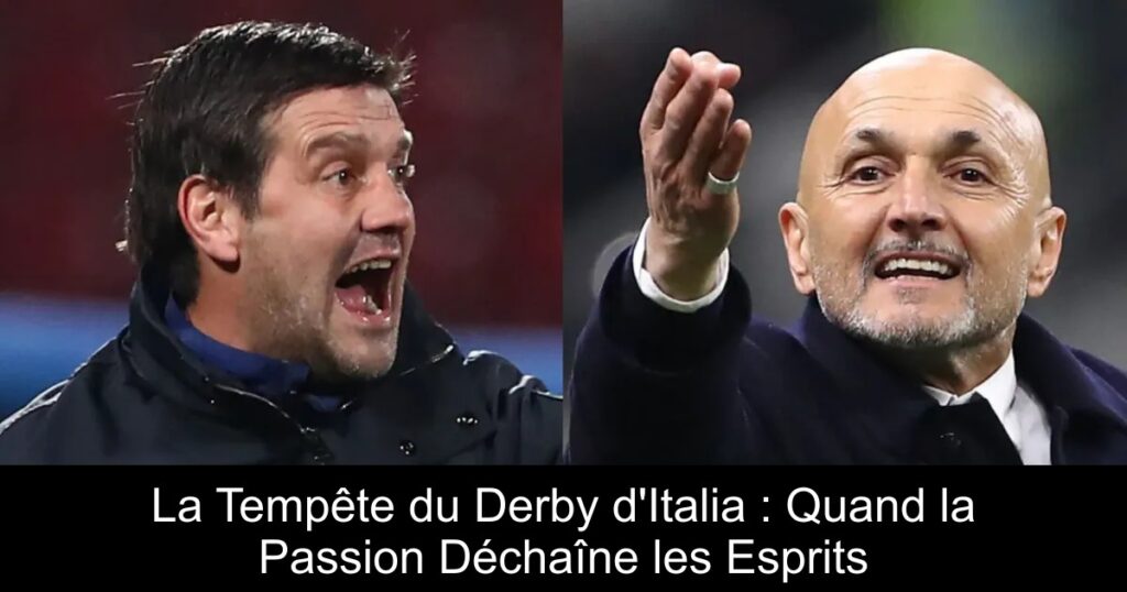 La Tempête du Derby d&rsquo;Italia : Quand la Passion Déchaîne les Esprits