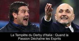 La Tempête du Derby d&rsquo;Italia : Quand la Passion Déchaîne les Esprits