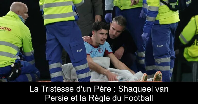 La Tristesse d'un Père : Shaqueel van Persie et la Règle du Football