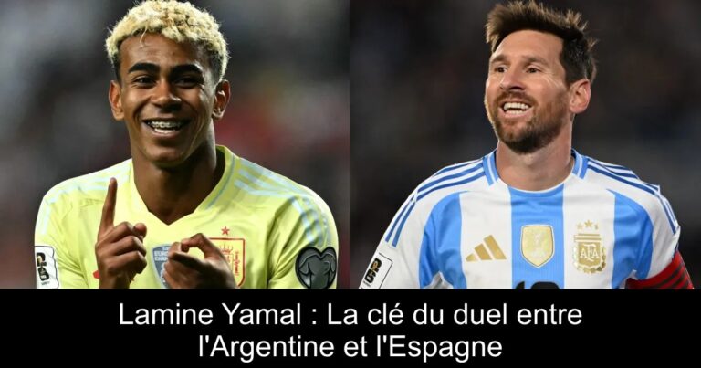 Lamine Yamal : La clé du duel entre l'Argentine et l'Espagne