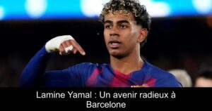 Lamine Yamal : Un avenir radieux à Barcelone
