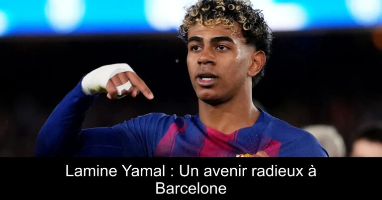Lamine Yamal : Un avenir radieux à Barcelone