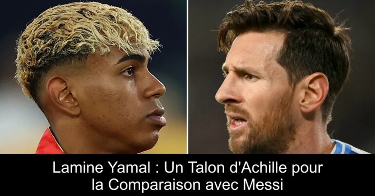 Lamine Yamal : Un Talon d'Achille pour la Comparaison avec Messi
