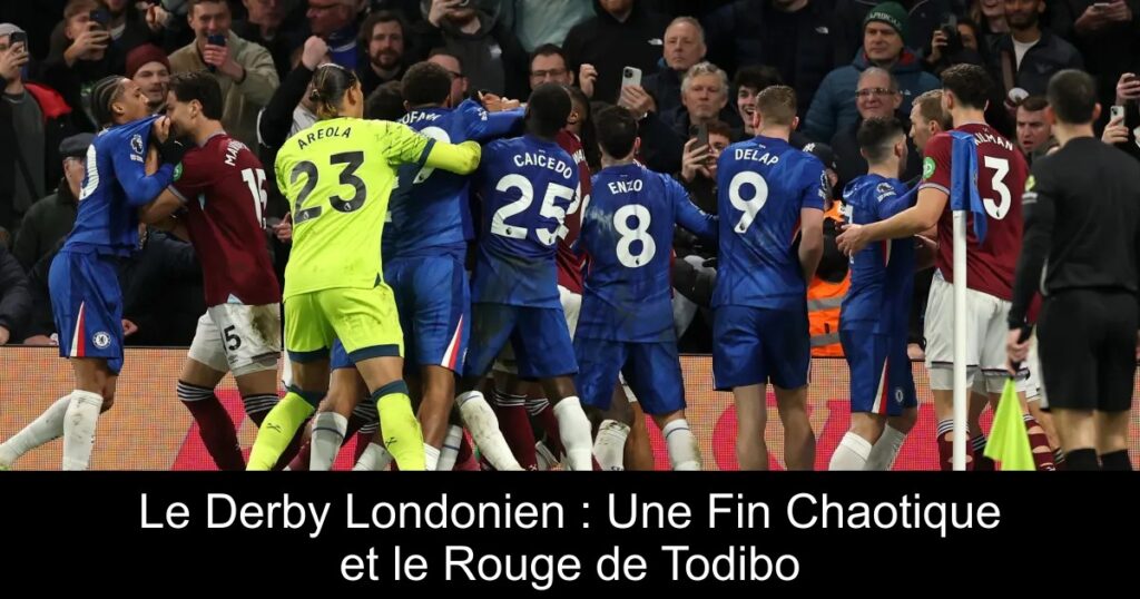 Le Derby Londonien : Une Fin Chaotique et le Rouge de Todibo