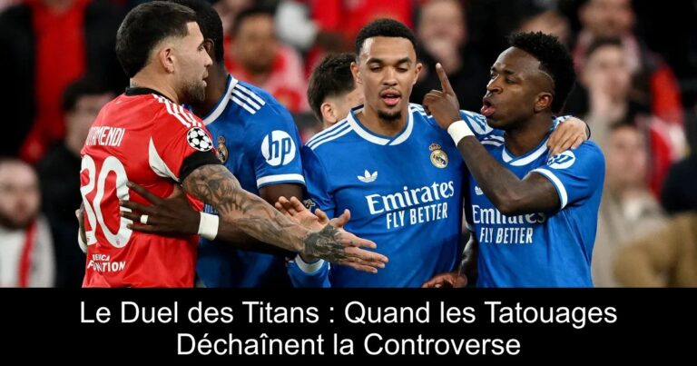 Le Duel des Titans : Quand les Tatouages Déchaînent la Controverse