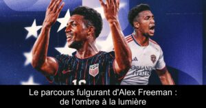 Le parcours fulgurant d&rsquo;Alex Freeman : de l&rsquo;ombre à la lumière