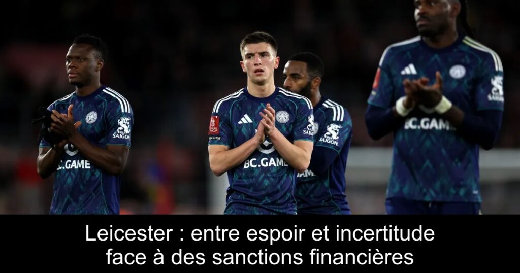 Leicester : entre espoir et incertitude face à des sanctions financières