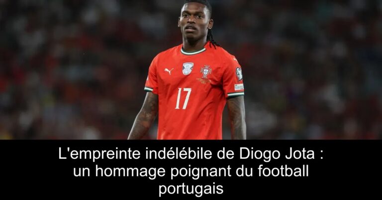 L'empreinte indélébile de Diogo Jota : un hommage poignant du football portugais
