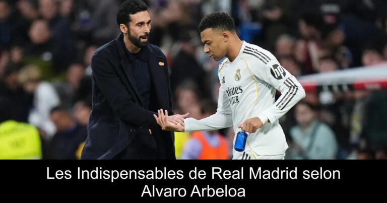Les Indispensables de Real Madrid selon Alvaro Arbeloa