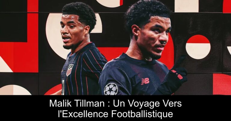 Malik Tillman : Un Voyage Vers l'Excellence Footballistique
