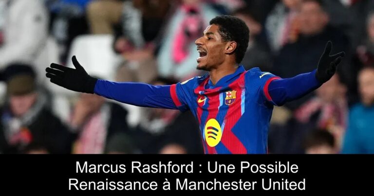 Marcus Rashford : Une Possible Renaissance à Manchester United