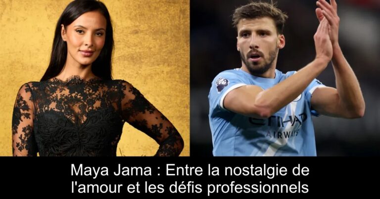 Maya Jama : Entre la nostalgie de l'amour et les défis professionnels