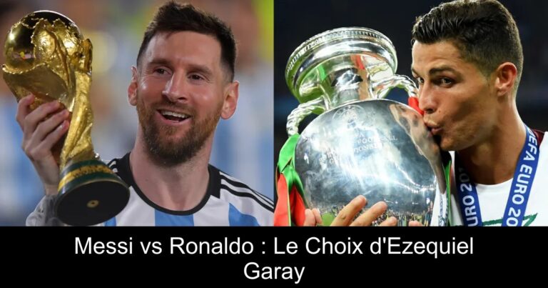 Messi vs Ronaldo : Le Choix d'Ezequiel Garay