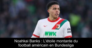Noahkai Banks : L&rsquo;étoile montante du football américain en Bundesliga
