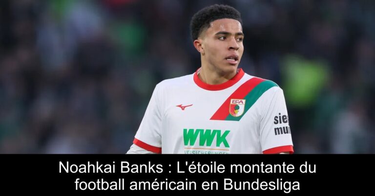 Noahkai Banks : L'étoile montante du football américain en Bundesliga