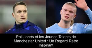 Phil Jones et les Jeunes Talents de Manchester United : Un Regard Rétro Inspirant