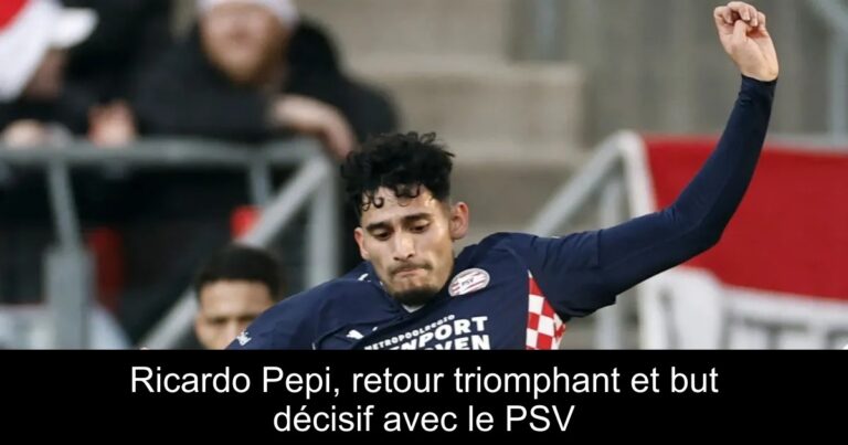 Ricardo Pepi, retour triomphant et but décisif avec le PSV