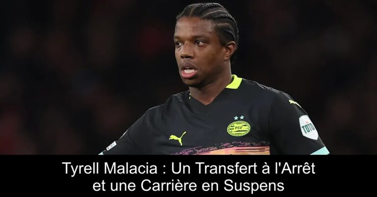Tyrell Malacia : Un Transfert à l'Arrêt et une Carrière en Suspens