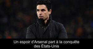 Un espoir d&rsquo;Arsenal part à la conquête des États-Unis