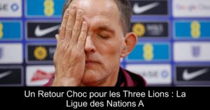Un Retour Choc pour les Three Lions : La Ligue des Nations A