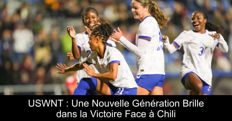 USWNT : Une Nouvelle Génération Brille dans la Victoire Face à Chili