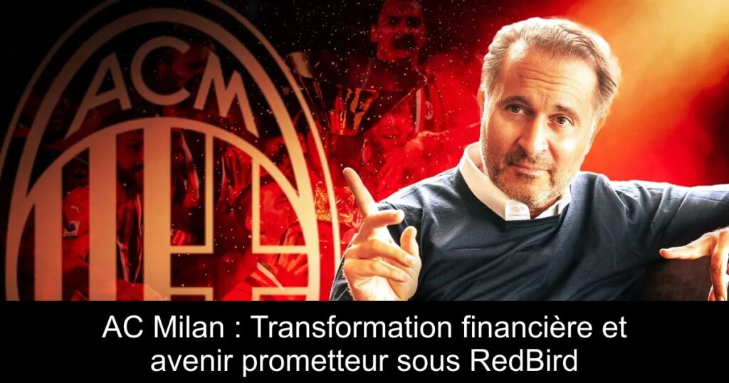 AC Milan : Transformation financière et avenir prometteur sous RedBird