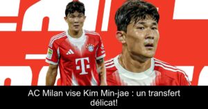 AC Milan vise Kim Min-jae : un transfert délicat!