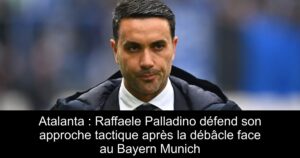 Atalanta : Raffaele Palladino défend son approche tactique après la débâcle face au Bayern Munich