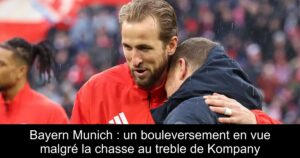 Bayern Munich : un bouleversement en vue malgré la chasse au treble de Kompany