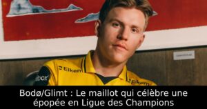 Bodø/Glimt : Le maillot qui célèbre une épopée en Ligue des Champions