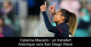 Catarina Macario : un transfert historique vers San Diego Wave