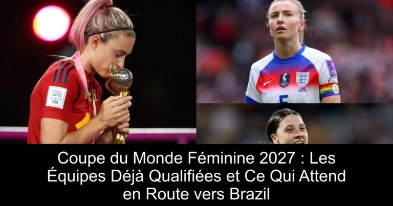Coupe du Monde Féminine 2027 : Les Équipes Déjà Qualifiées et Ce Qui Attend en Route vers Brazil