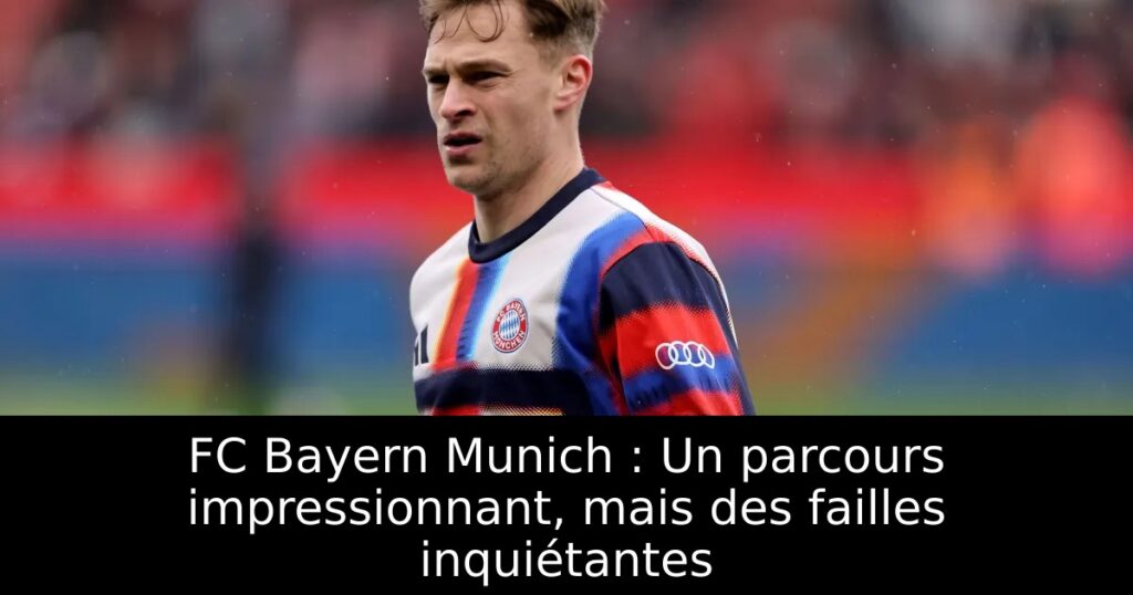 FC Bayern Munich : Un parcours impressionnant, mais des failles inquiétantes