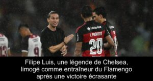 Filipe Luis, une légende de Chelsea, limogé comme entraîneur du Flamengo après une victoire écrasante