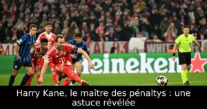 Harry Kane, le maître des pénaltys : une astuce révélée