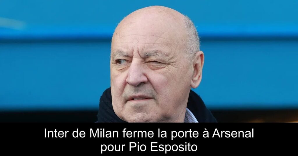 Inter de Milan ferme la porte à Arsenal pour Pio Esposito