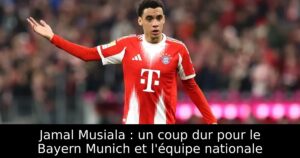 Jamal Musiala : un coup dur pour le Bayern Munich et l&rsquo;équipe nationale