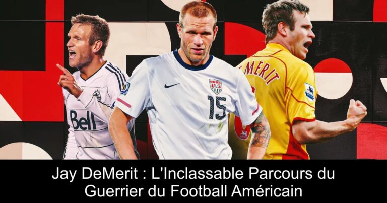 Jay DeMerit : L'Inclassable Parcours du Guerrier du Football Américain