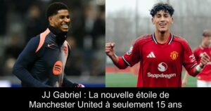 JJ Gabriel : La nouvelle étoile de Manchester United à seulement 15 ans