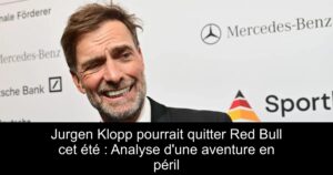 Jurgen Klopp pourrait quitter Red Bull cet été : Analyse d&rsquo;une aventure en péril