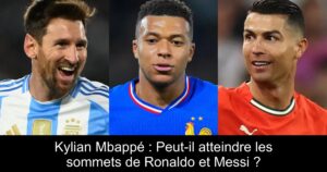 Kylian Mbappé : Peut-il atteindre les sommets de Ronaldo et Messi ?